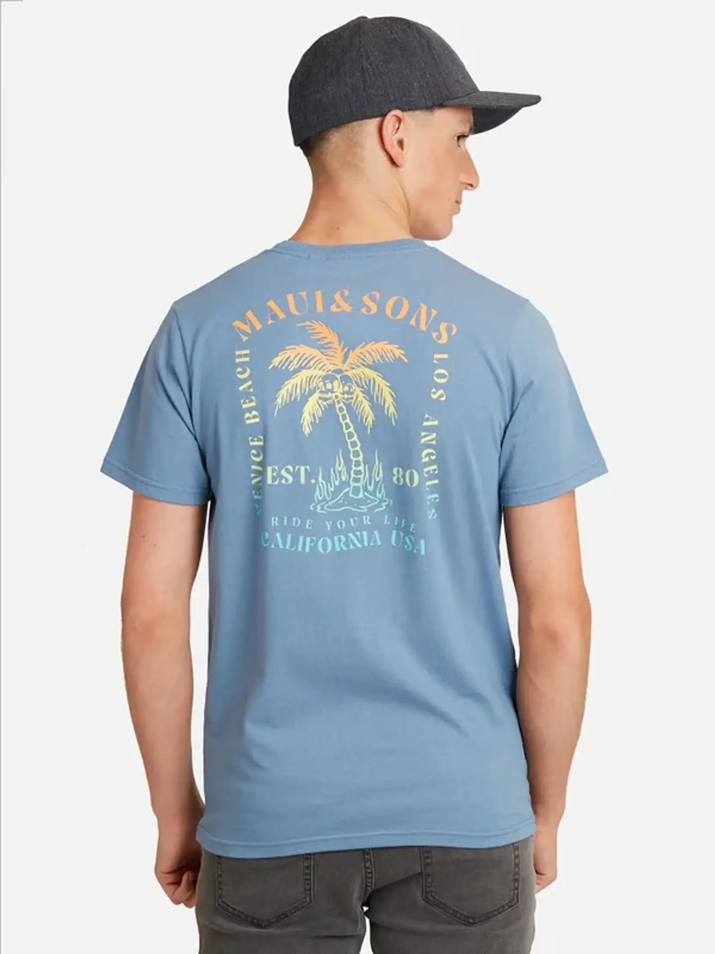 Polera Juvenil Azul Maui 5P1053-MV 2