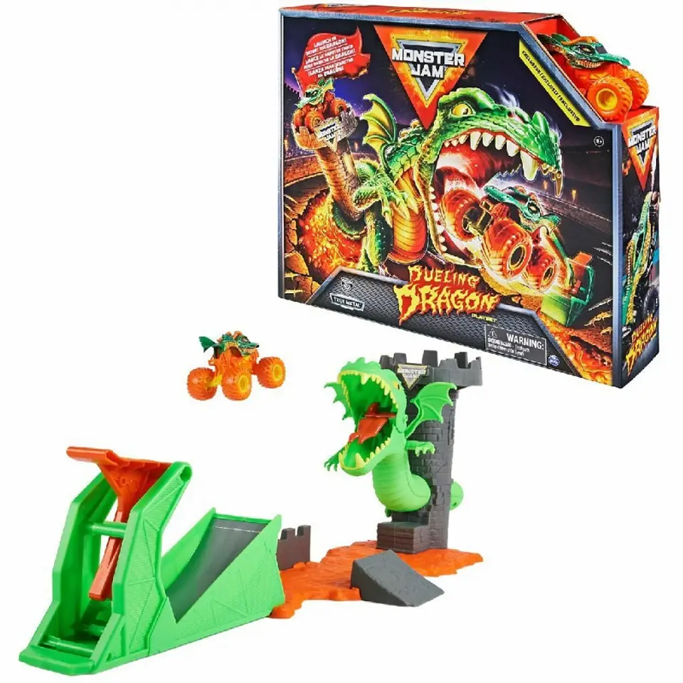 Monster Jam Duelo Dragón Vehículo 1:64 Imexporta 6063919 1