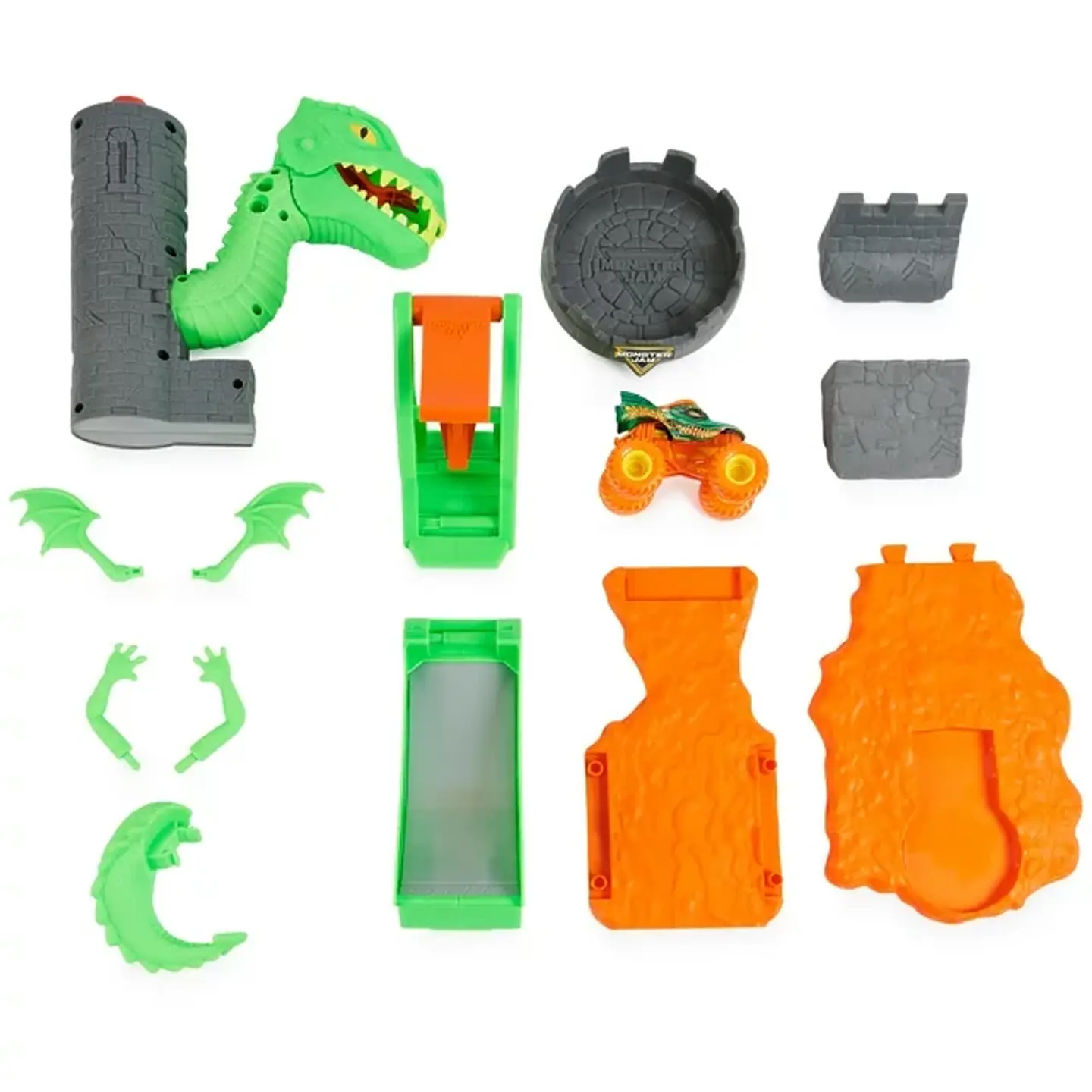Monster Jam Duelo Dragón Vehículo 1:64 Imexporta 6063919 3