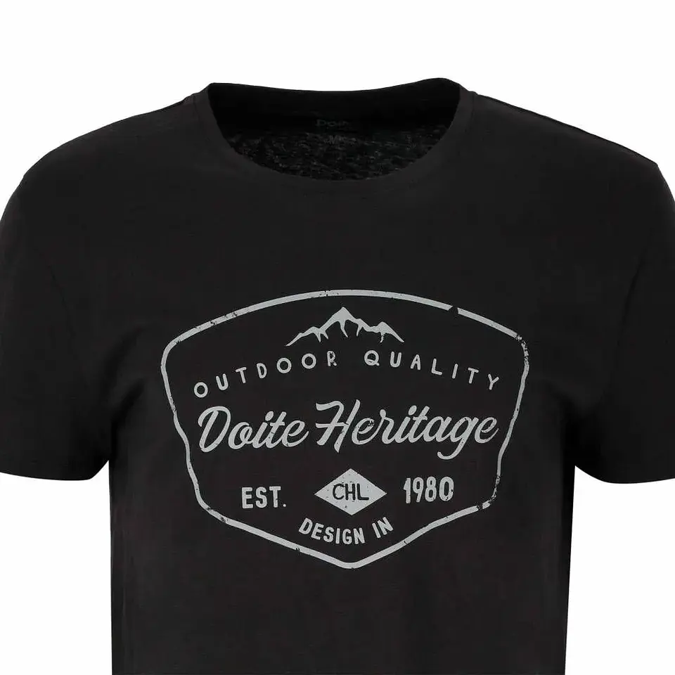 Polera Hombre Negra Doite DPOMCINSI1BK 4