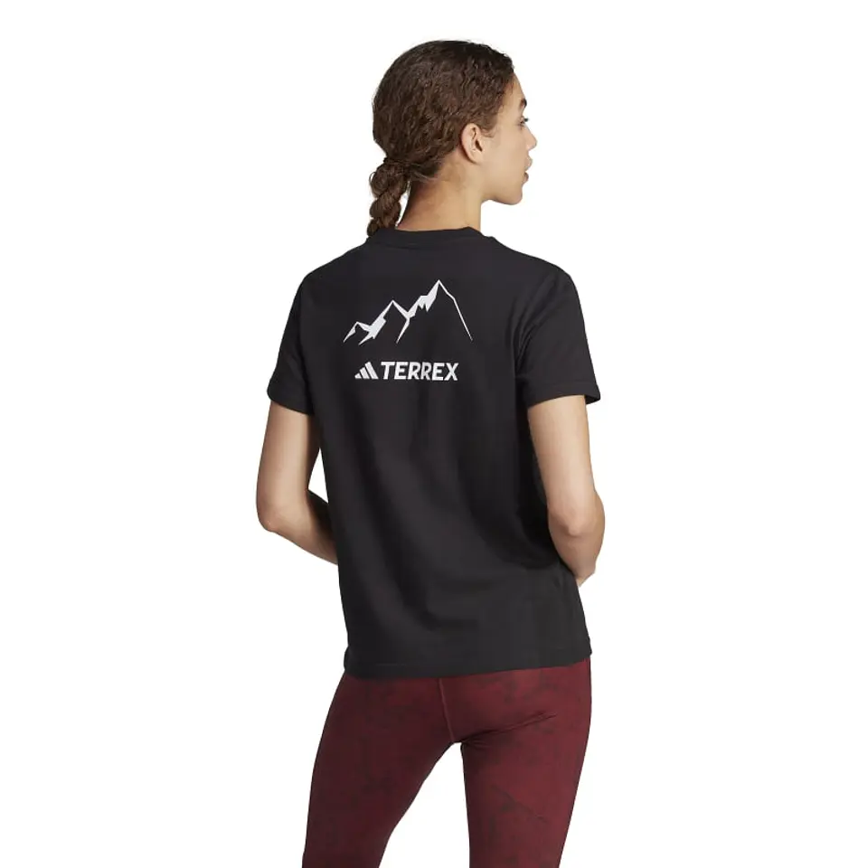 Polera Mujer Negro Adidas II6058 2