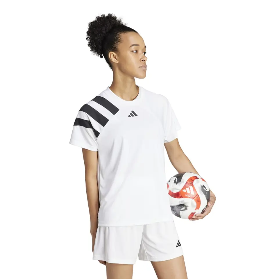 Polera Mujer Blanca Adidas IK5757 3