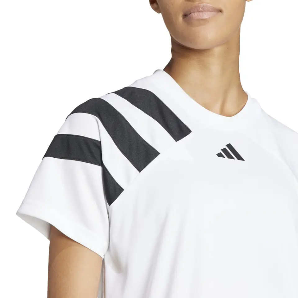 Polera Mujer Blanca Adidas IK5757 4