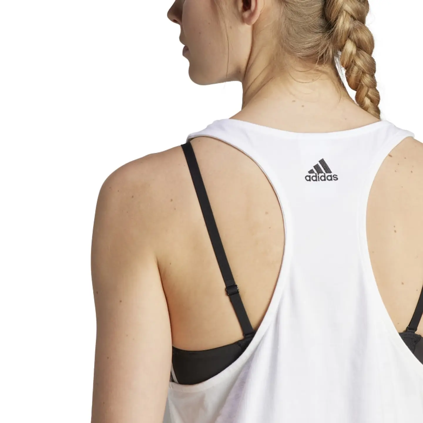 Polera Mujer Blanca Adidas Gl0567 4
