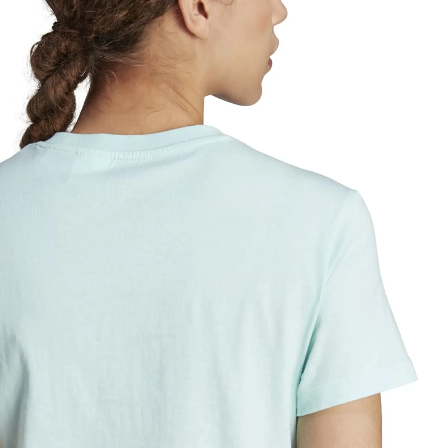 Polera Mujer Celeste Adidas Hy1713 4