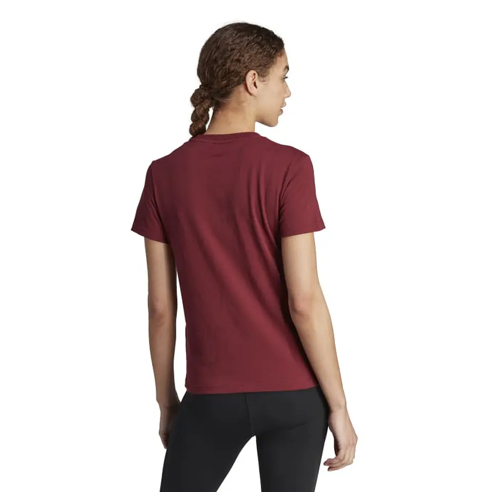 Polera Mujer Burdeo Adidas Hy1714 2