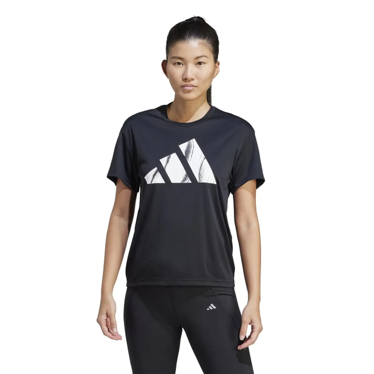 Polera Mujer Negro Adidas Hy6970 1