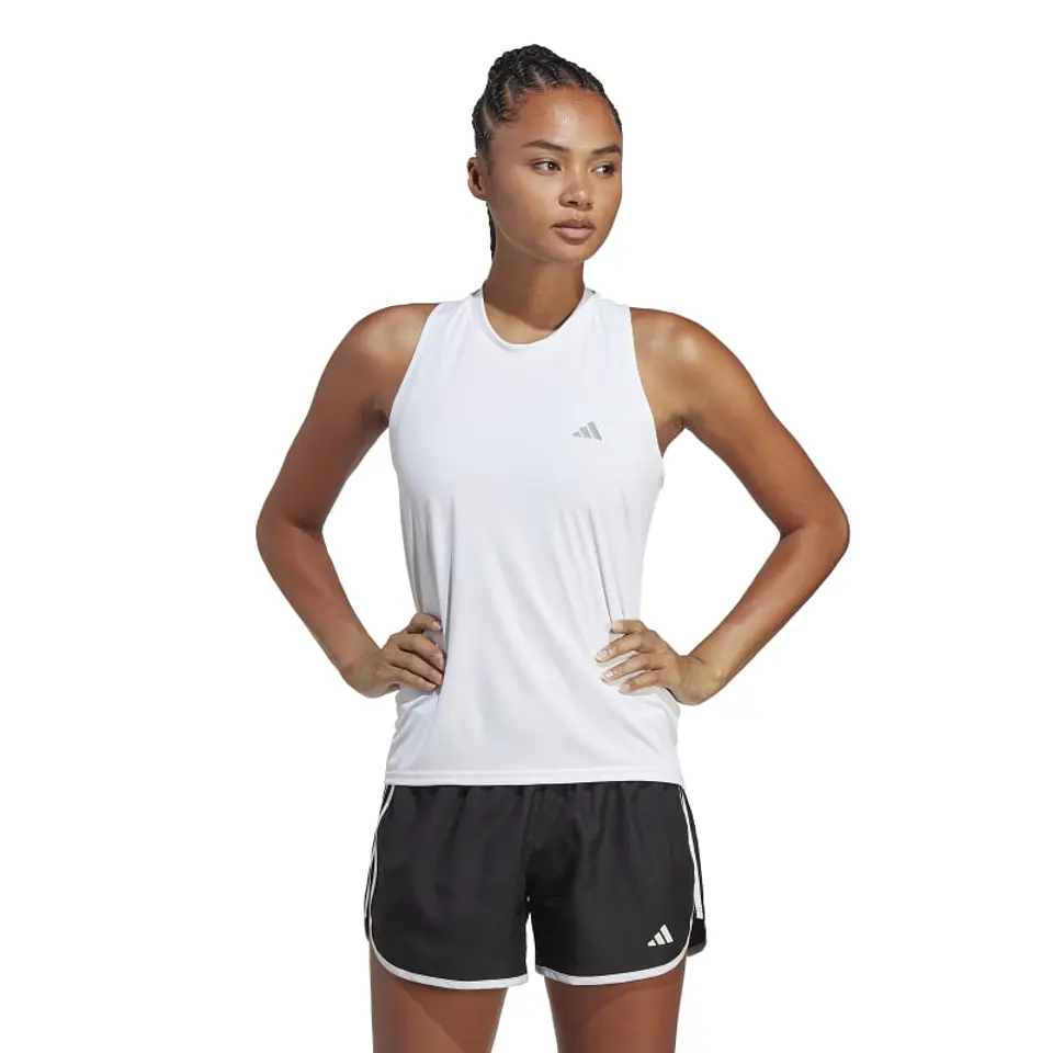 Polera Mujer Blanco Adidas Hz0106 1