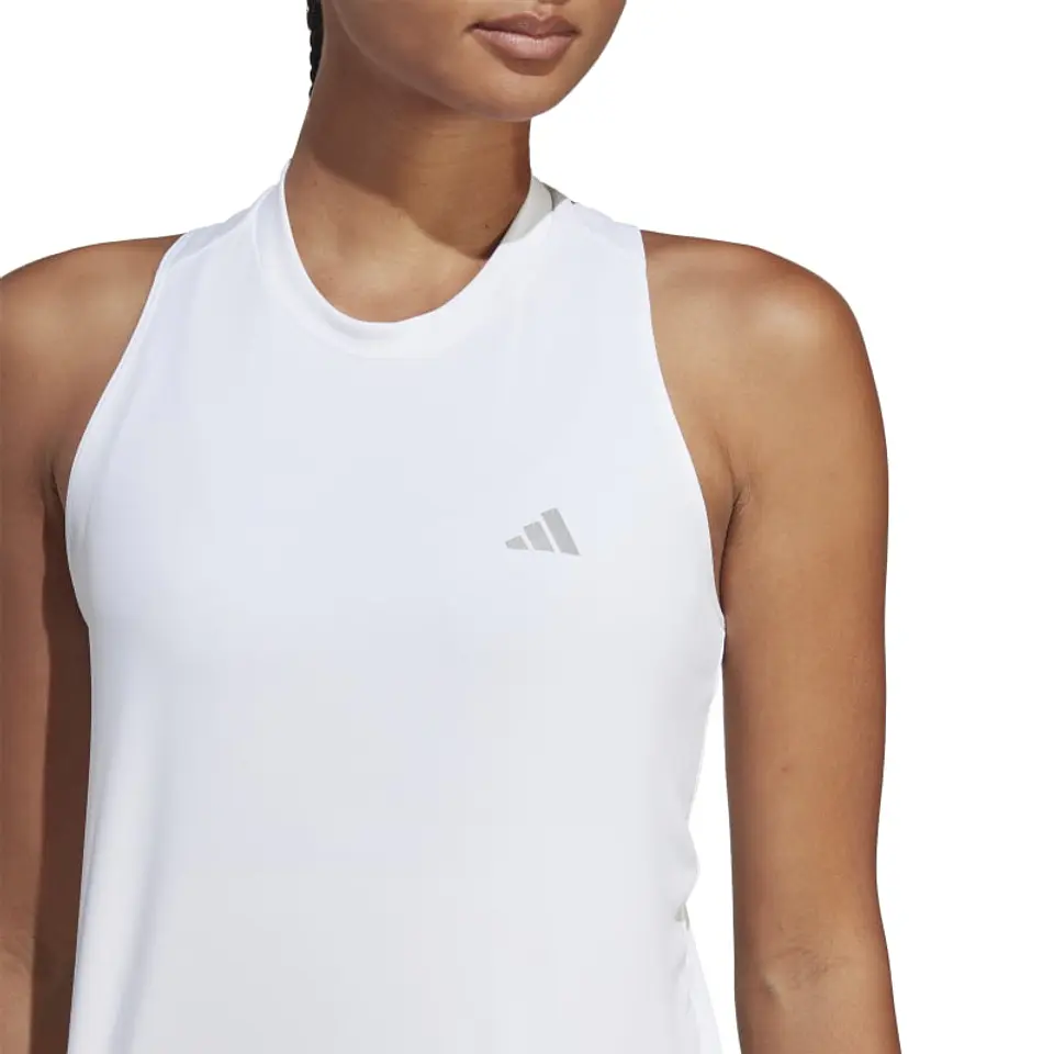 Polera Mujer Blanco Adidas Hz0106 3