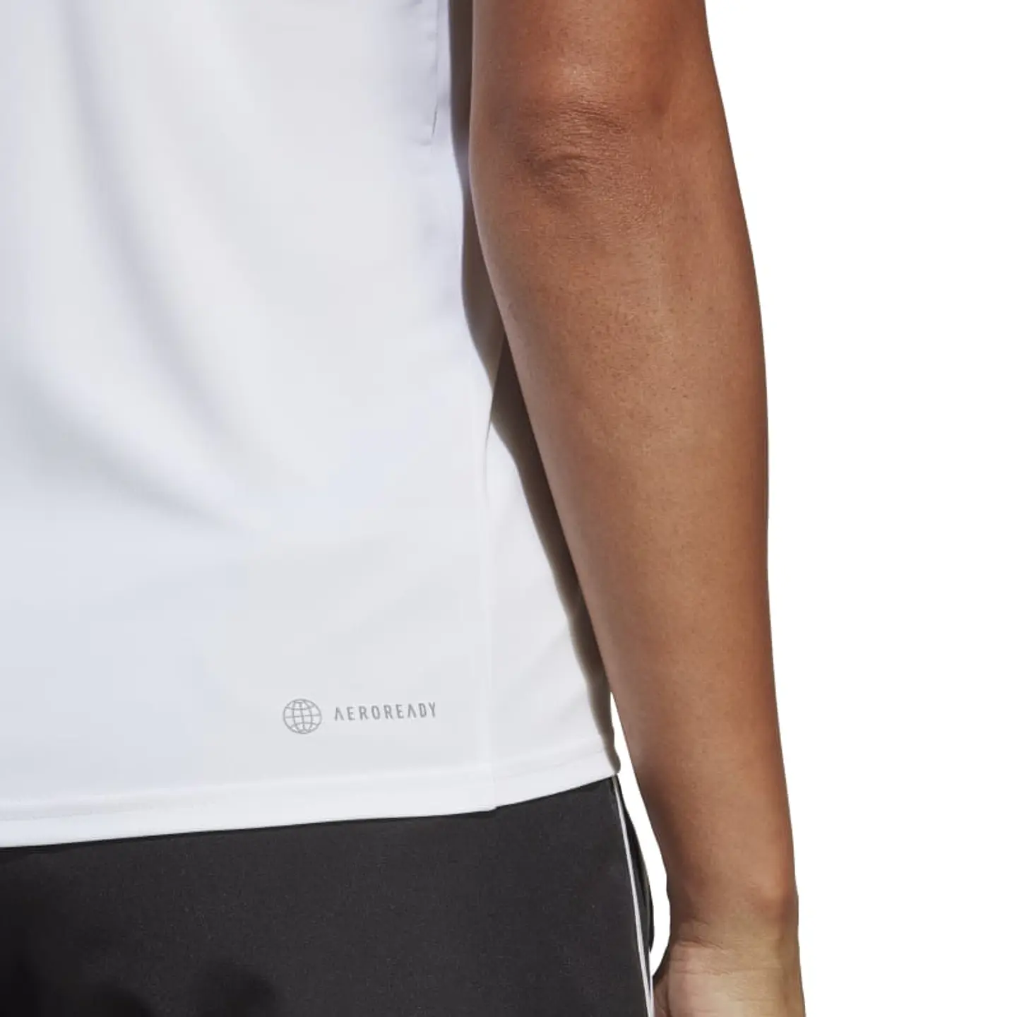 Polera Mujer Blanco Adidas Hz0106 4