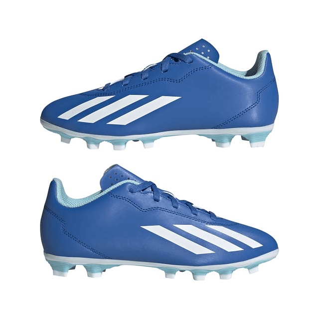 Zapato de Fútbol Juvenil Azul Adidas Ie1587