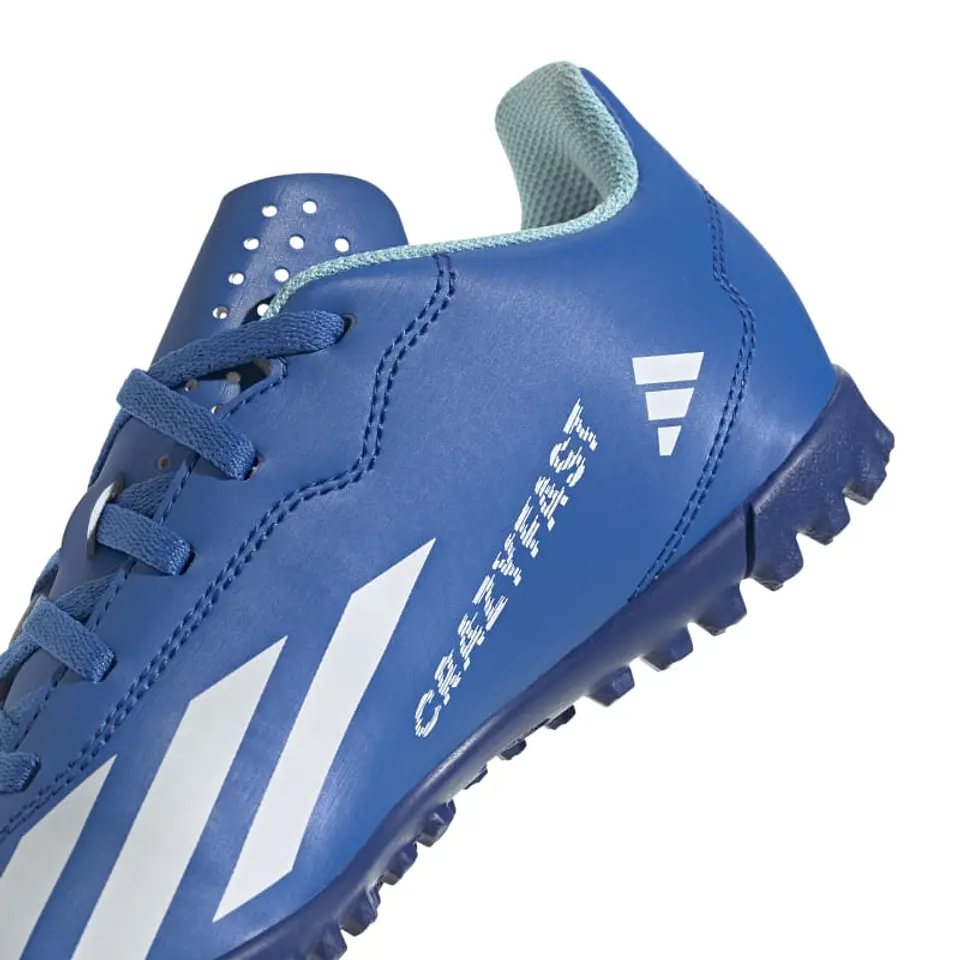 Zapato de Fútbol Juvenil Azul Adidas Ie4067 4