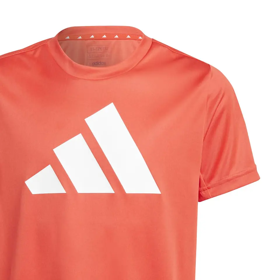 Polera Niño/a Naranja Adidas Ik3112 4