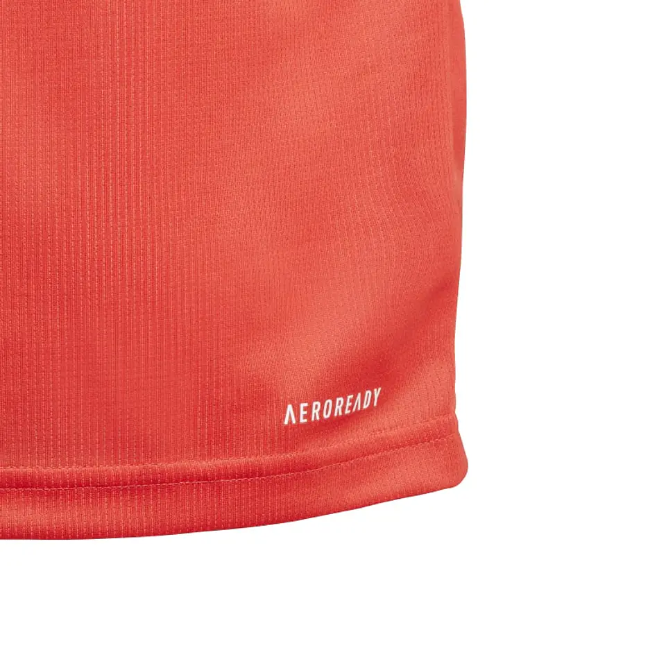 Polera Niño/a Naranja Adidas Ik3112 5