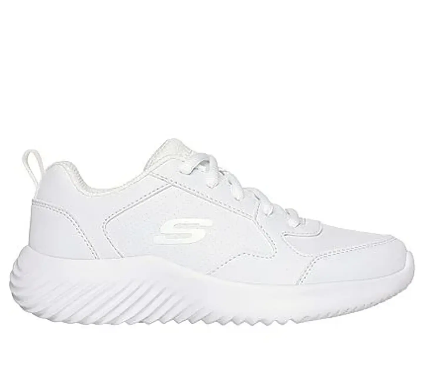 Zapato Escolar Niño/a Juvenil Blanca Skechers 405627LWHT 2