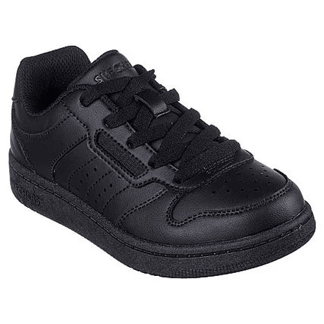 Zapato Escolar Niño/a Negro Skechers 405639LBBK