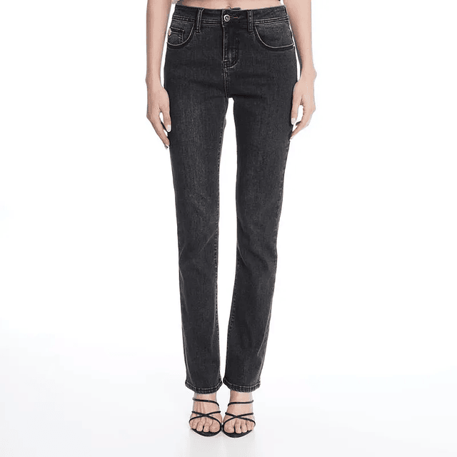 Jeans Mujer Negro Ellus AF045810