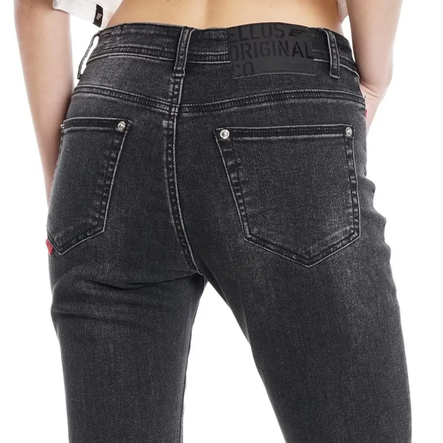 Jeans Mujer Negro Ellus AF045810 4