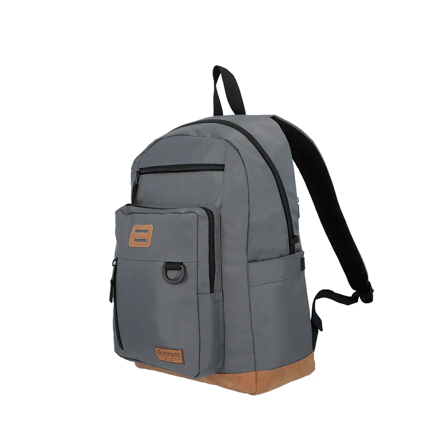 Mochila Gris Saxoline 15103118301CNU 2