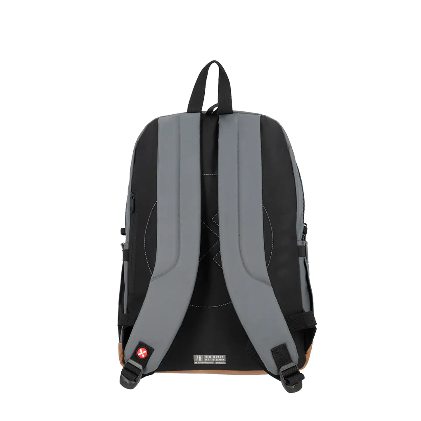 Mochila Gris Saxoline 15103118301CNU 3