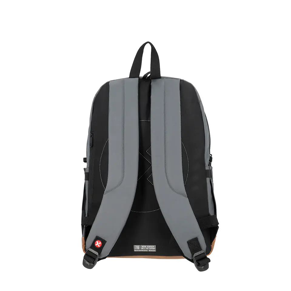Mochila Gris Saxoline 15103118301CNU 3