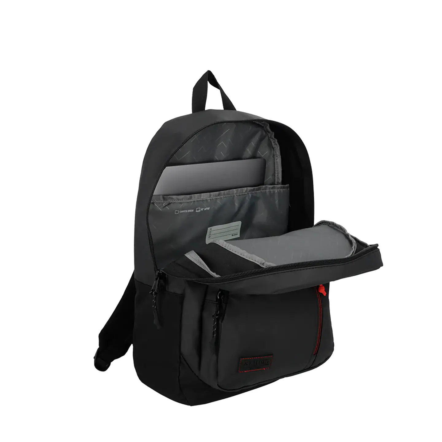 Mochila Negra Saxoline 15104010731CNU 4