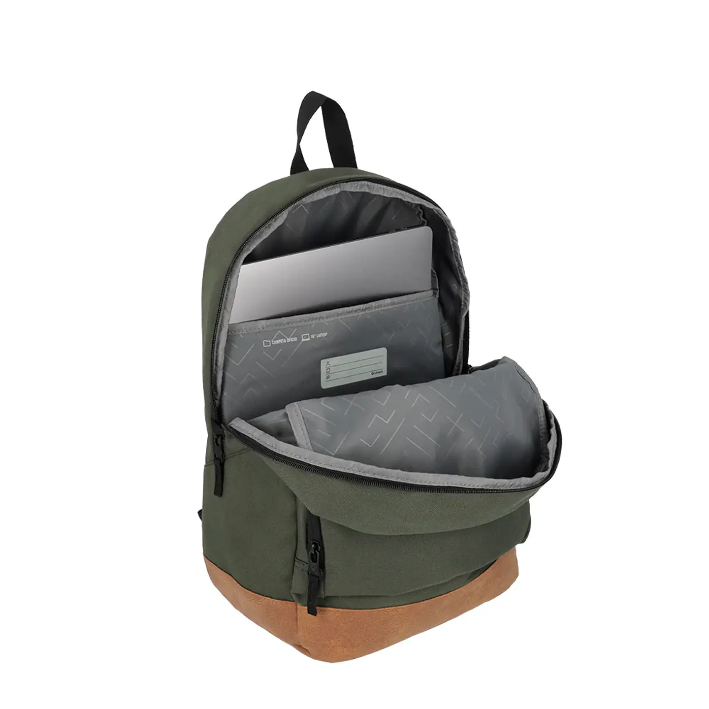 Mochila Verde Saxoline 15104216351CNU 4