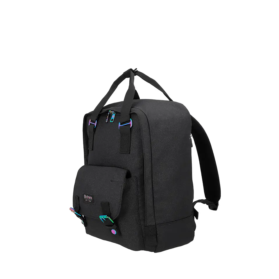 Mochila Negra Saxoline 15104810411CNU 2