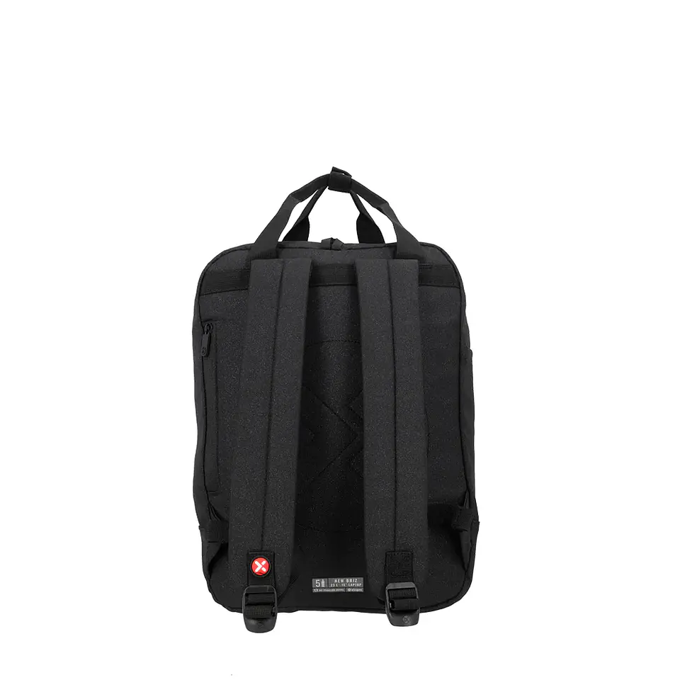 Mochila Negra Saxoline 15104810411CNU 3