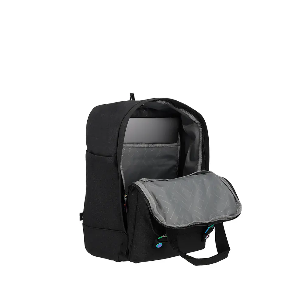 Mochila Negra Saxoline 15104810411CNU 4