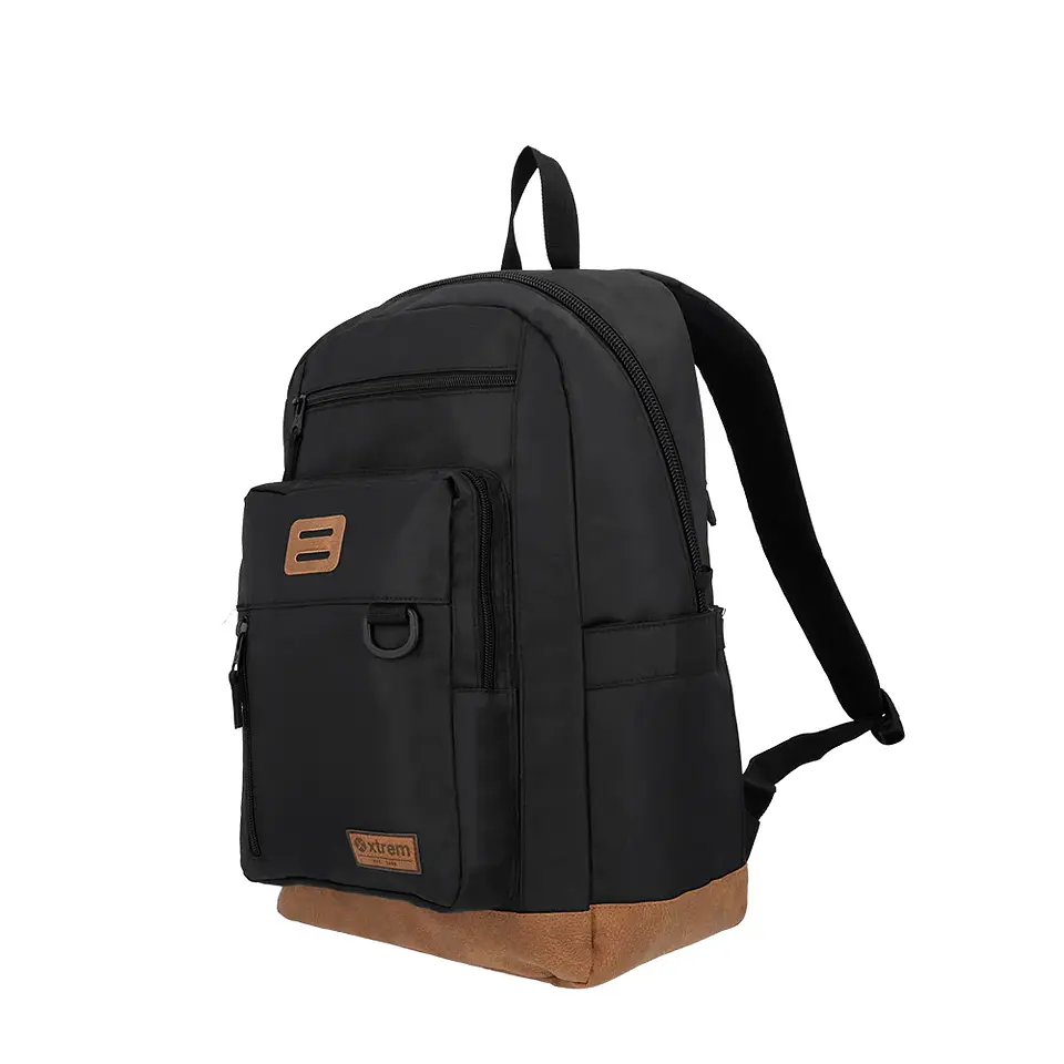 Mochila Negra Saxoline 15103110411CNU 4