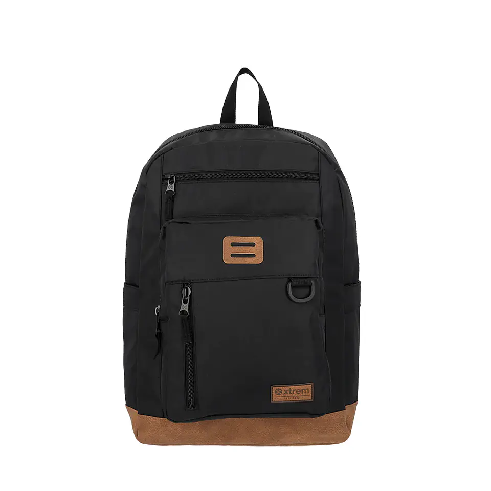 Mochila Negra Saxoline 15103110411CNU 1