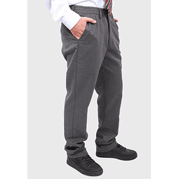 Pantalón Escolar Hombre Gris Polemic-CPaz CP1719