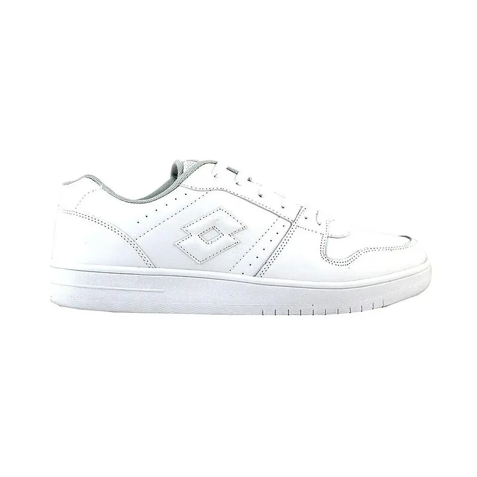 Zapato Escolar Hombre Blanco Lotto I9268 1