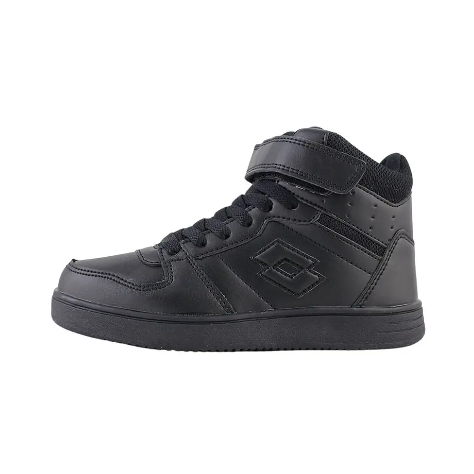 Zapato Escolar Juvenil Negro Lotto I9277/2 1