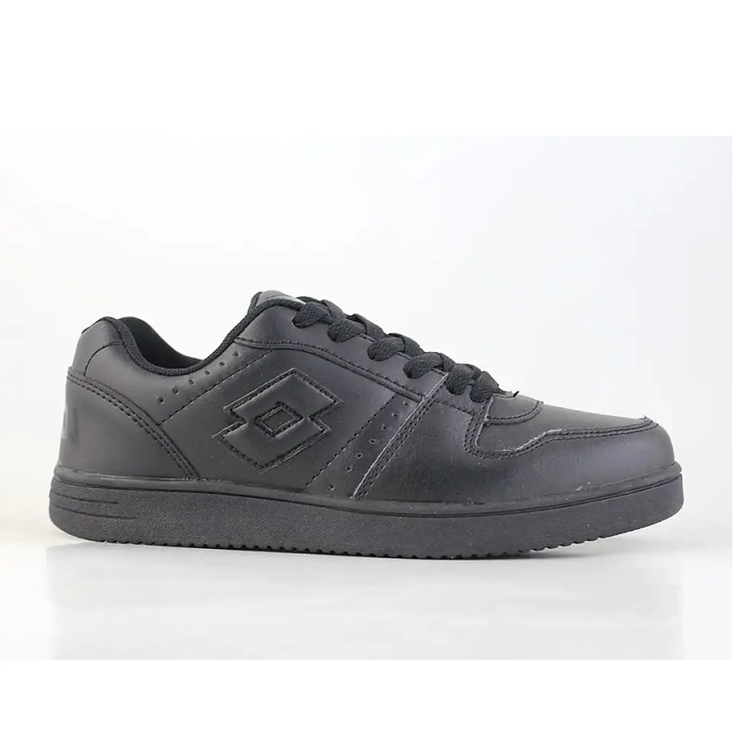Zapato Escolar Juvenil Negro Lotto I9281 1