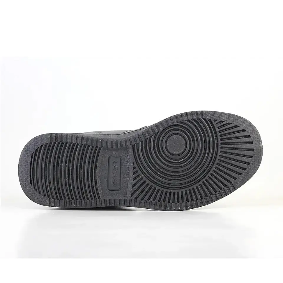 Zapato Escolar Juvenil Negro Lotto I9281 3