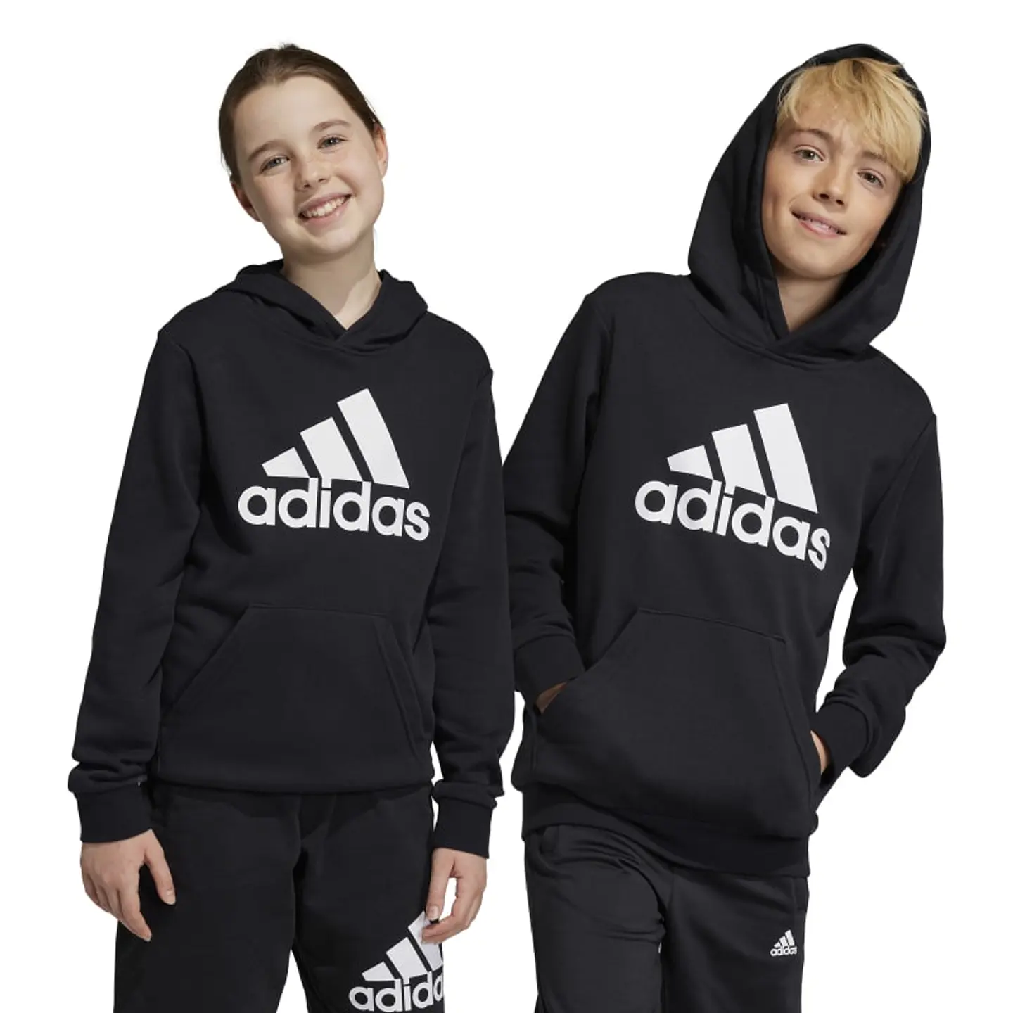 Polerón Juvenil Negro Adidas HR6380 1