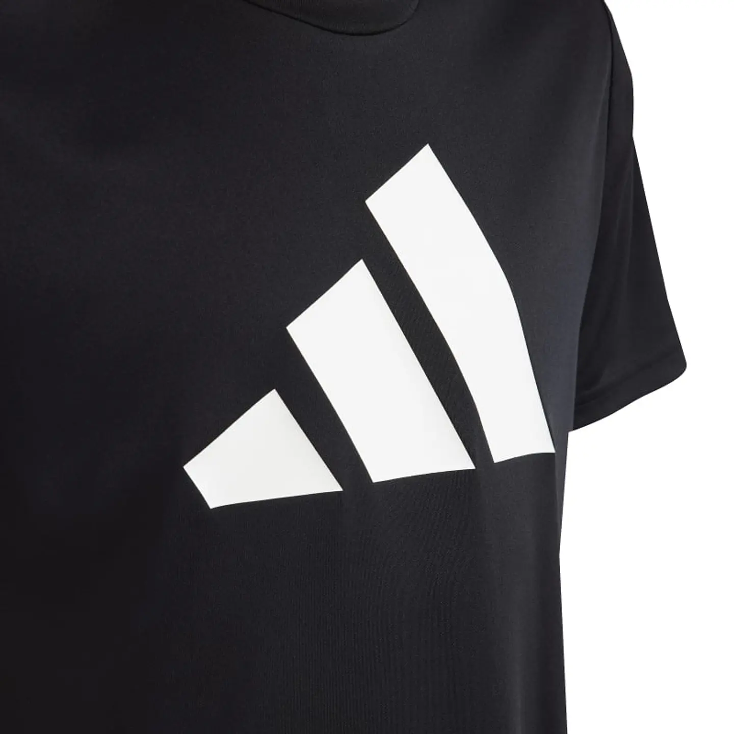 Polera Juvenil Negro Adidas IC5659 4