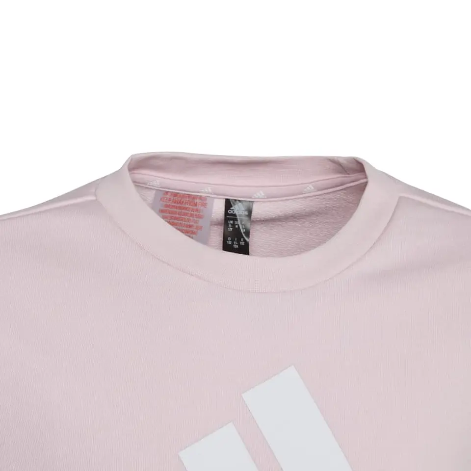 Polerón Juvenil Rosado Adidas IC6119 4
