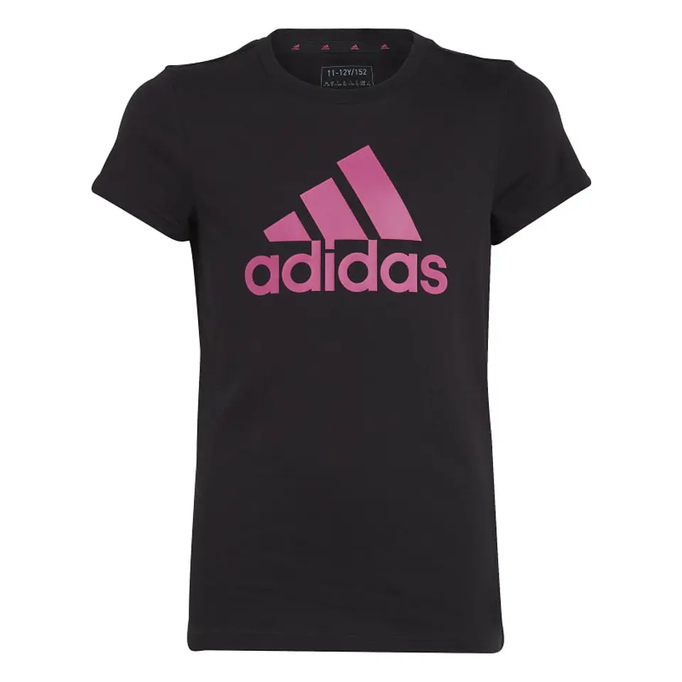 Polera Juvenil Negra Adidas IC6122 1