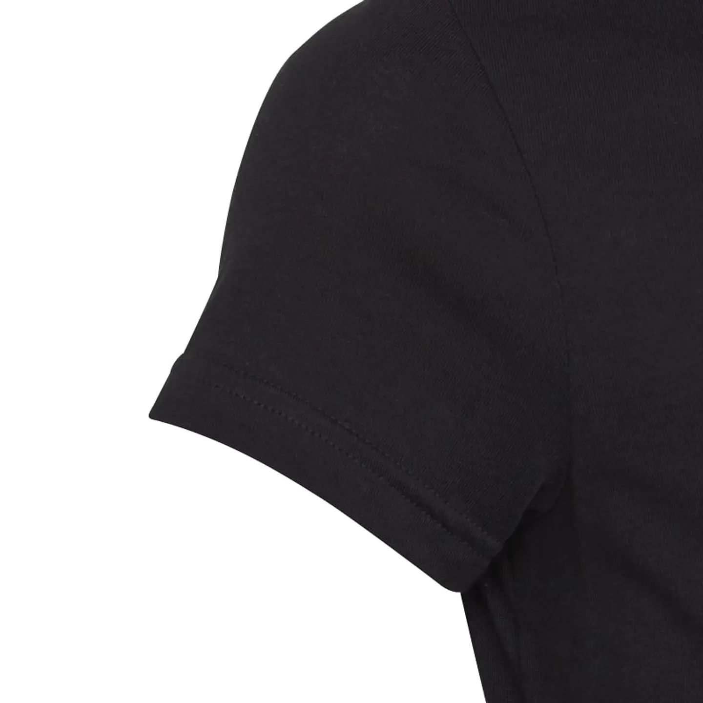 Polera Juvenil Negra Adidas IC6122 4