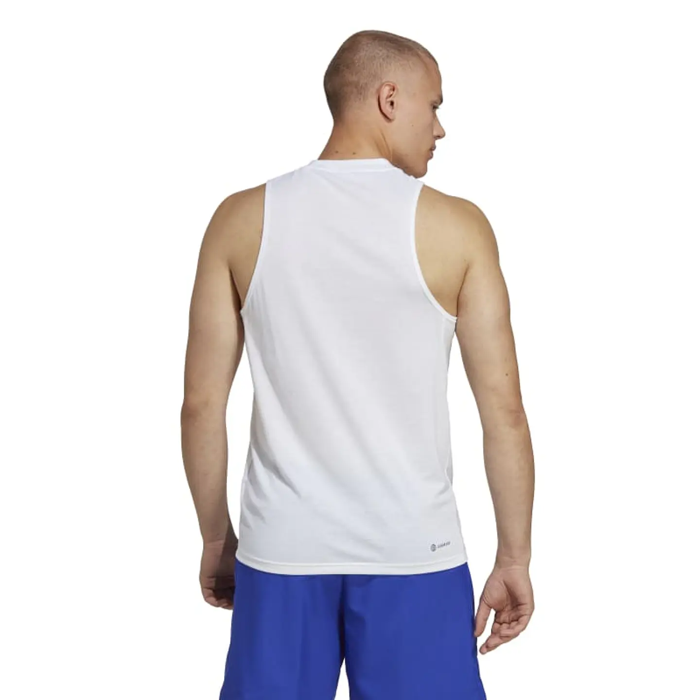Polera Hombre Blanca Adidas IC6947 2