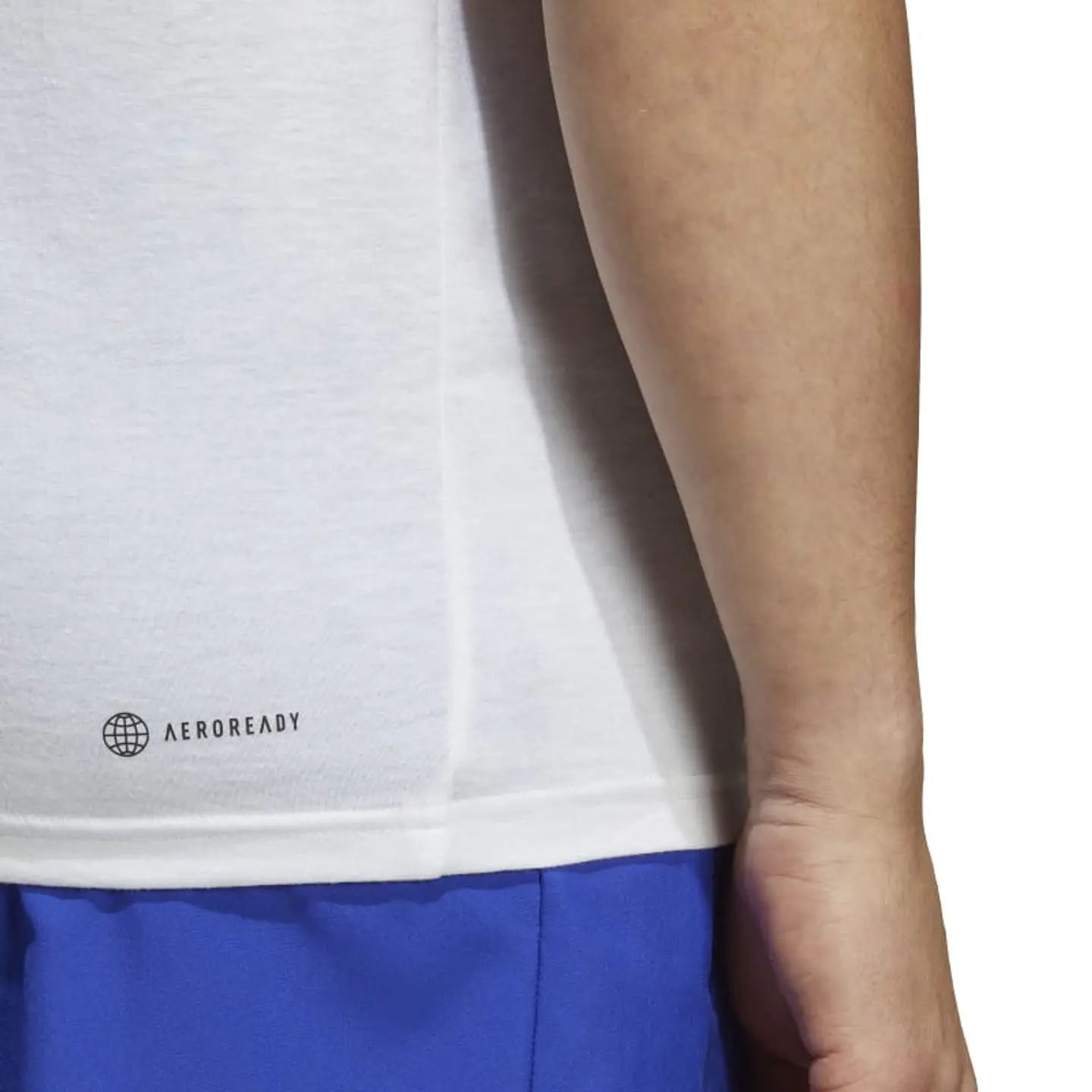 Polera Hombre Blanca Adidas IC6947 4