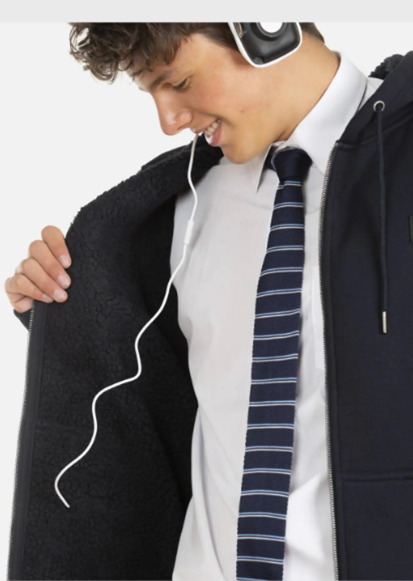 Polerón Hombre Escolar Azul Maui 5E117-MC20 3