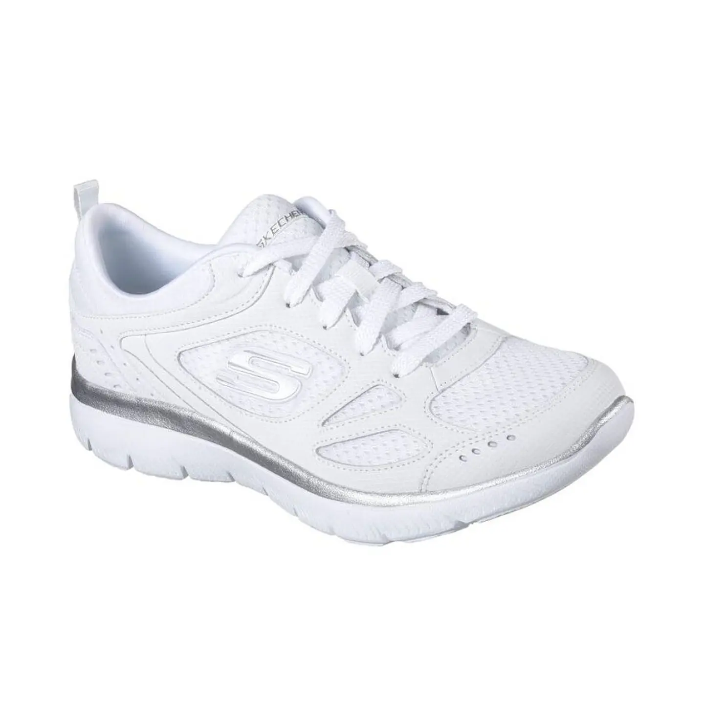 Zapato Mujer Blanco Skechers 12982WSL 1