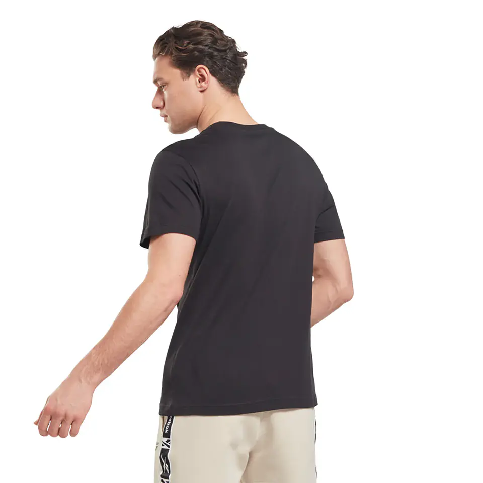 Polera Hombre Negra Reebok 100054973 3