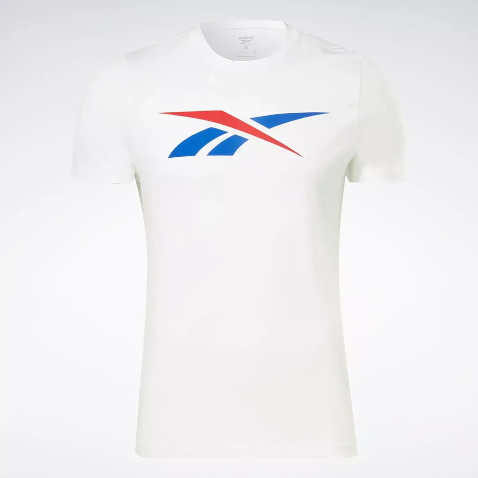 Polera Hombre Blanca Reebok 100065058 3
