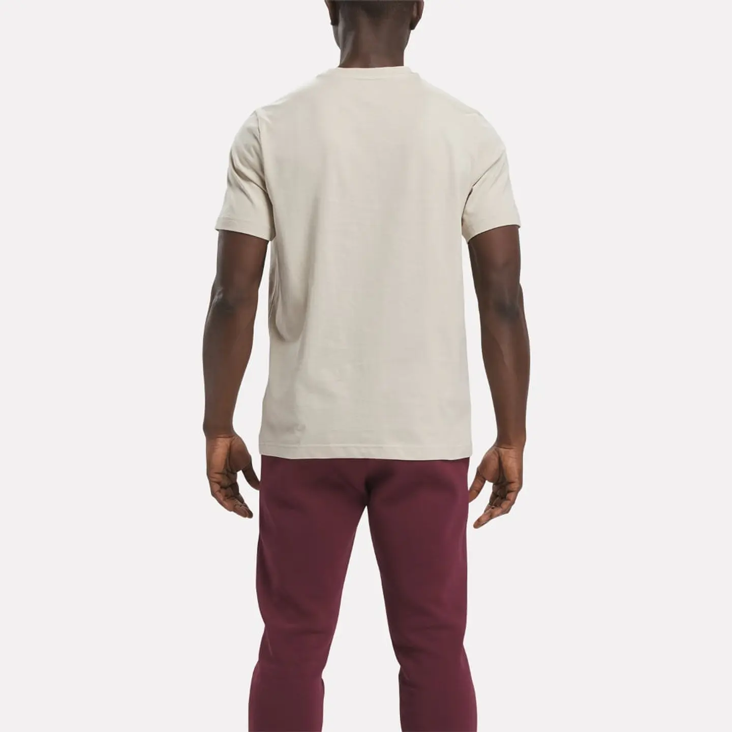 Polera Hombre Beige Reebok 100071177 2