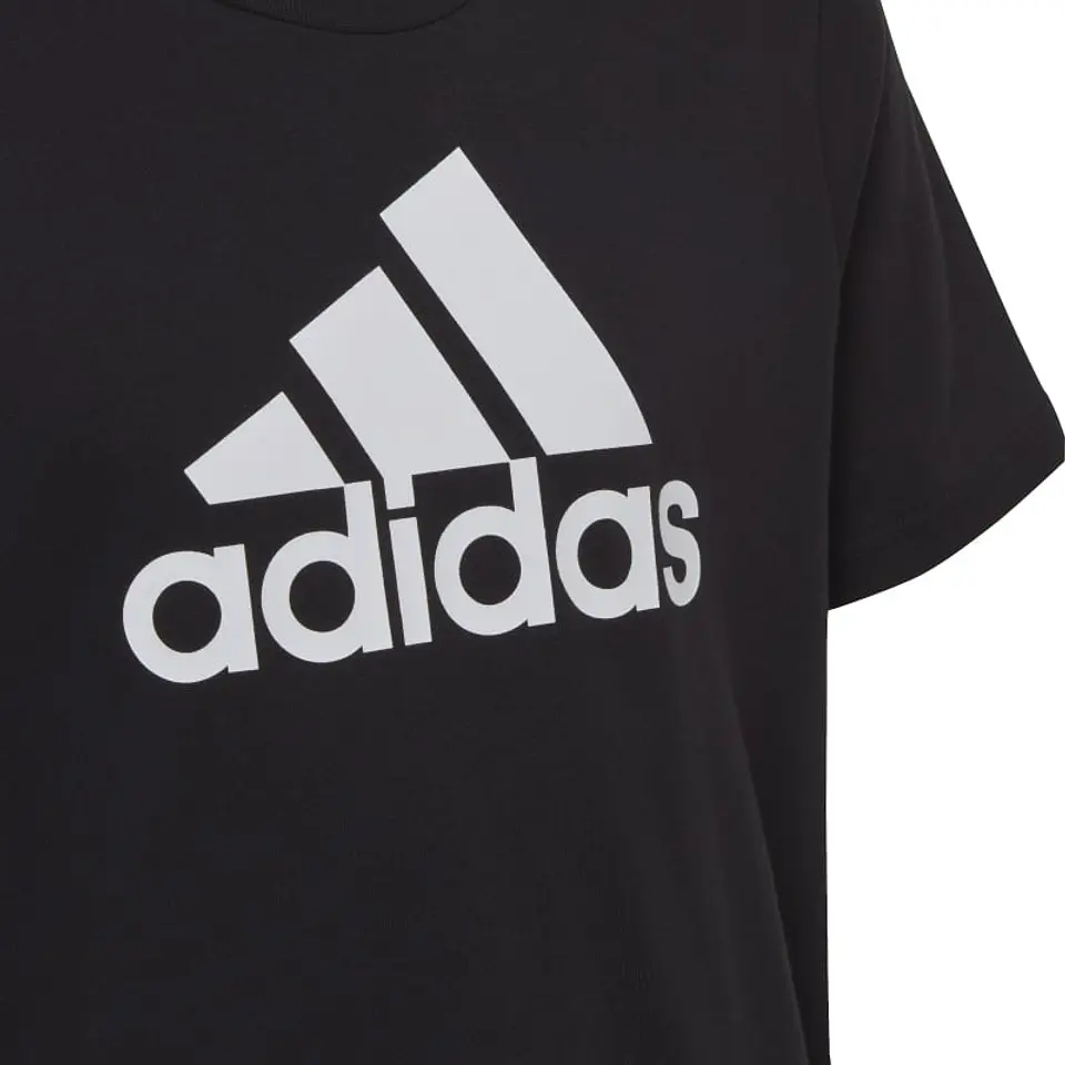 Polera Juvenil Negro Adidas IC6855 5